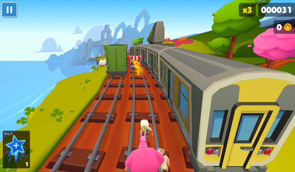 Subway Surfers Easter Ireland screenshot