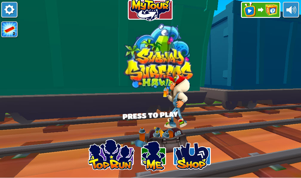 Subway Surfers Hawaii Screenshot