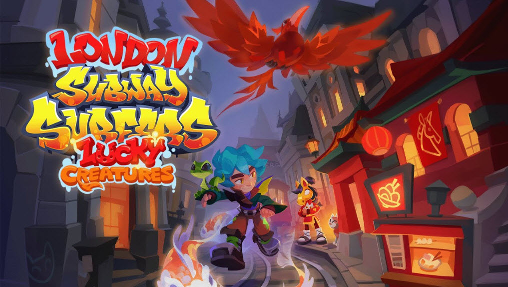 Play Subway Surfers London Lucky Creatures