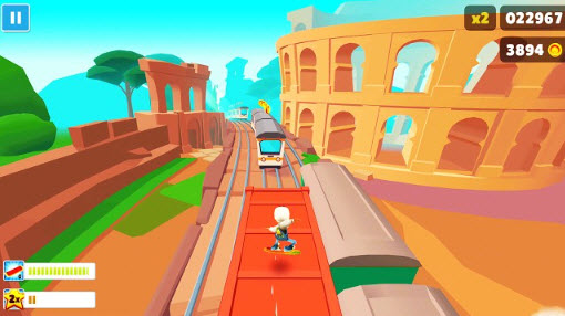 Subway Surfers Rome Screenshot