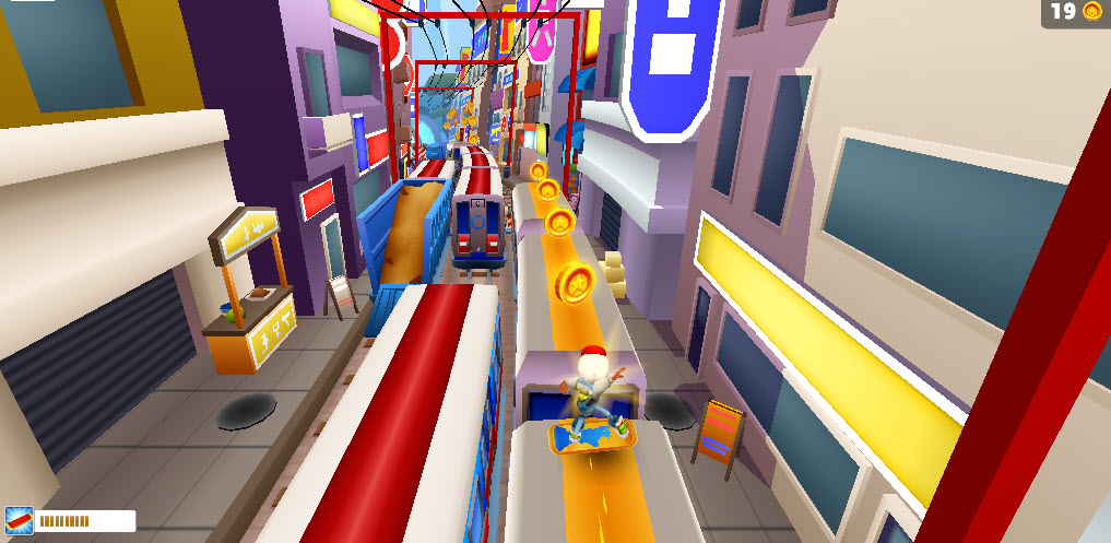 Subway Surfers Space Station Screenshot